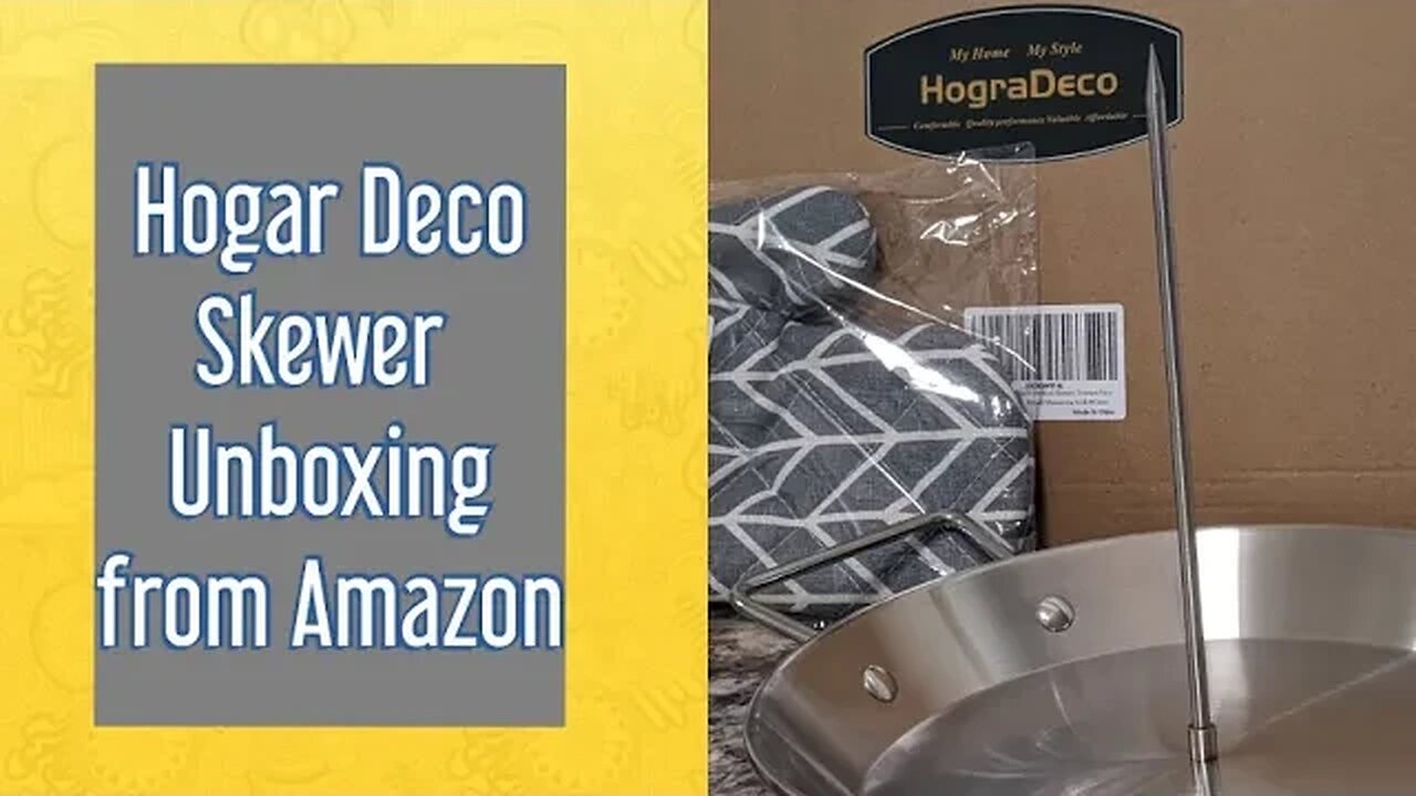 HOGAR DECO VERTICLE SKEWER UNBOXING