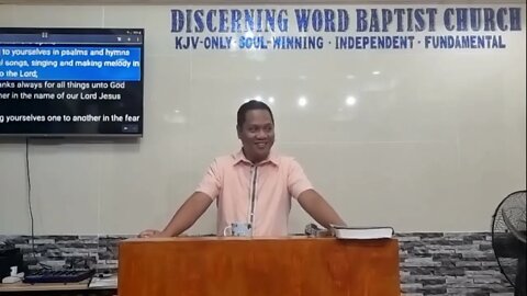 Spirit-filled, Sanctified, Clean, Washed, Glorious Church - Ephesian 5b (Baptist Preaching - Ph)