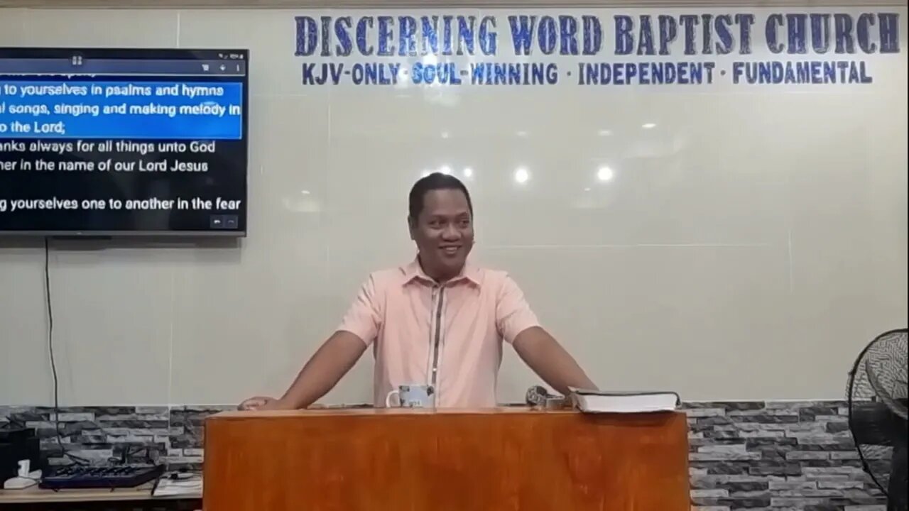 Spirit-filled, Sanctified, Clean, Washed, Glorious Church - Ephesian 5b (Baptist Preaching - Ph)