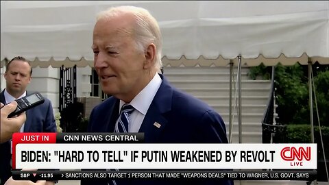 Biden: "[Putin] Is Clearly Losing The War In Iraq"