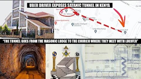 SATANIC tunnel in KENYA exposed