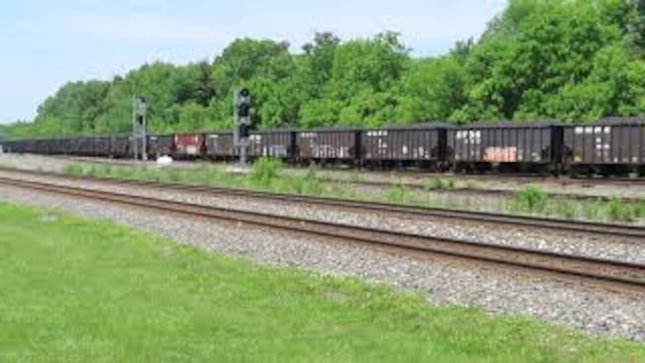 Norfolk Southern Loaded Coal Train from Berea, Ohio June 5, 2021