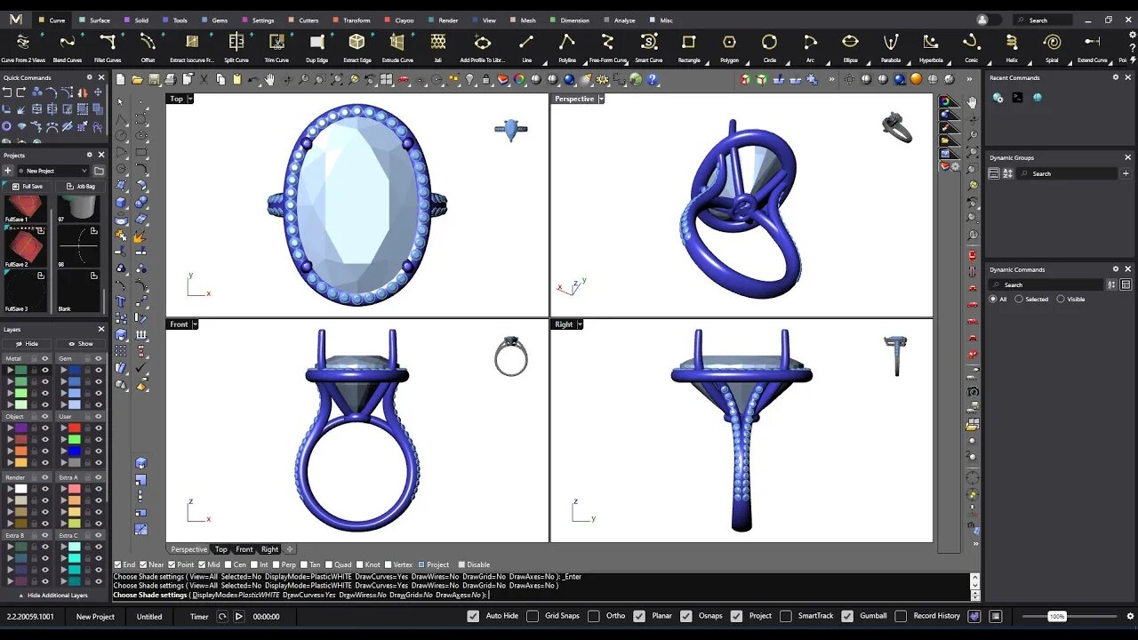 Jewelry 3D CAD Modeling Tutorial MatrixGold