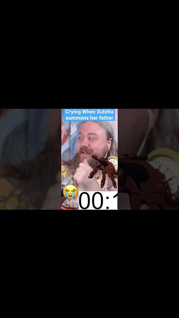 Crying when Suletta Data Storms her Father Gundam Witch from Mercury Episode 24 Reaction #shorts