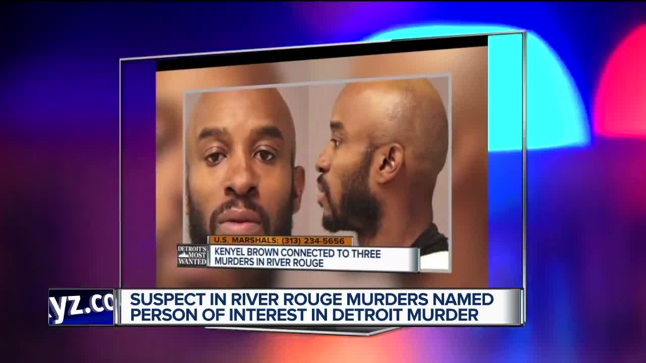 Suspect in River Rouge double murder named person of interest in overnight Detroit murder