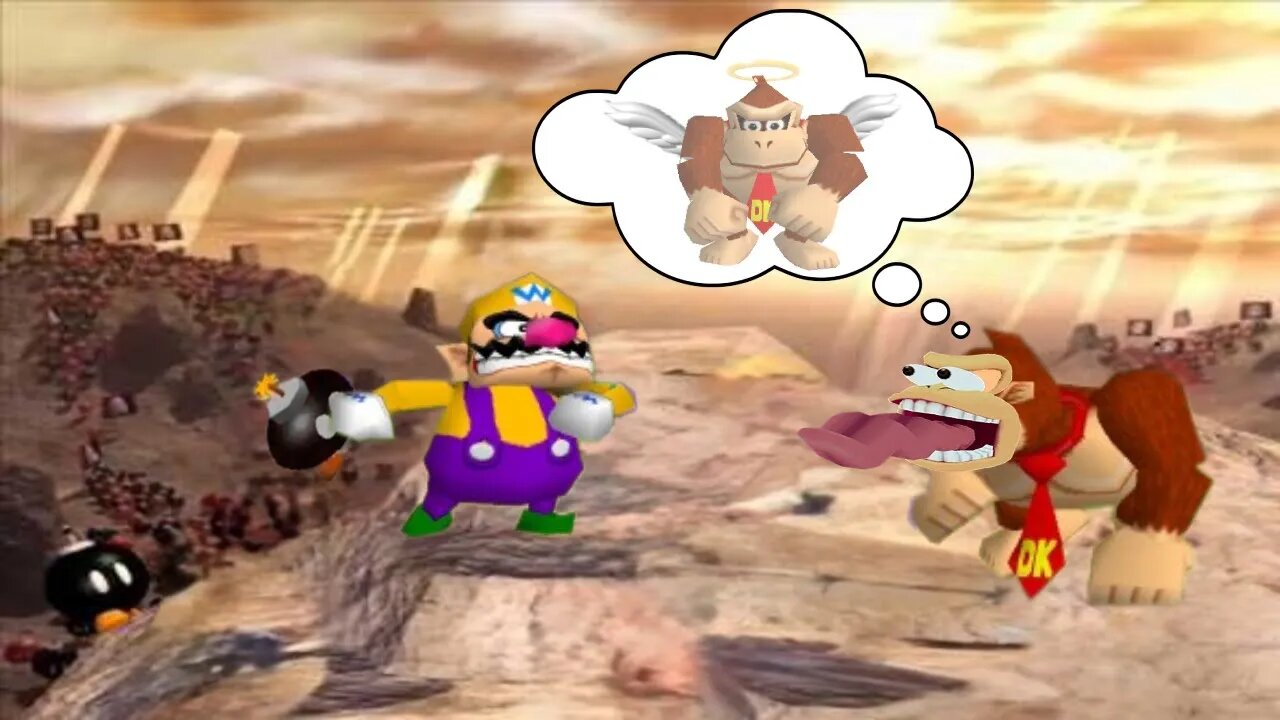 Wario Hates the Kongs - Mario Party 64 Part 3