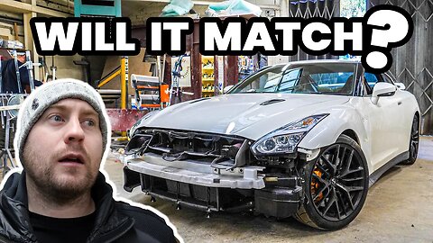R35 GTR 3 STAGE PEARL GETS A RESPRAY... WILL IT MATCH UP TO FACTORY??