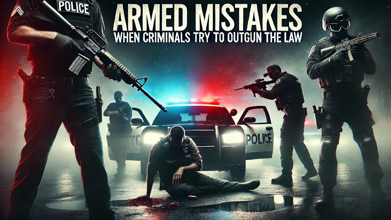 🚨🚨 Armed Mistakes: When Criminals Try to Outgun the Law