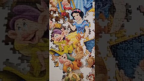 5000 pieces! #disney #puzzle #shorts #jigsawpuzzle #satisfying #mickeymouse