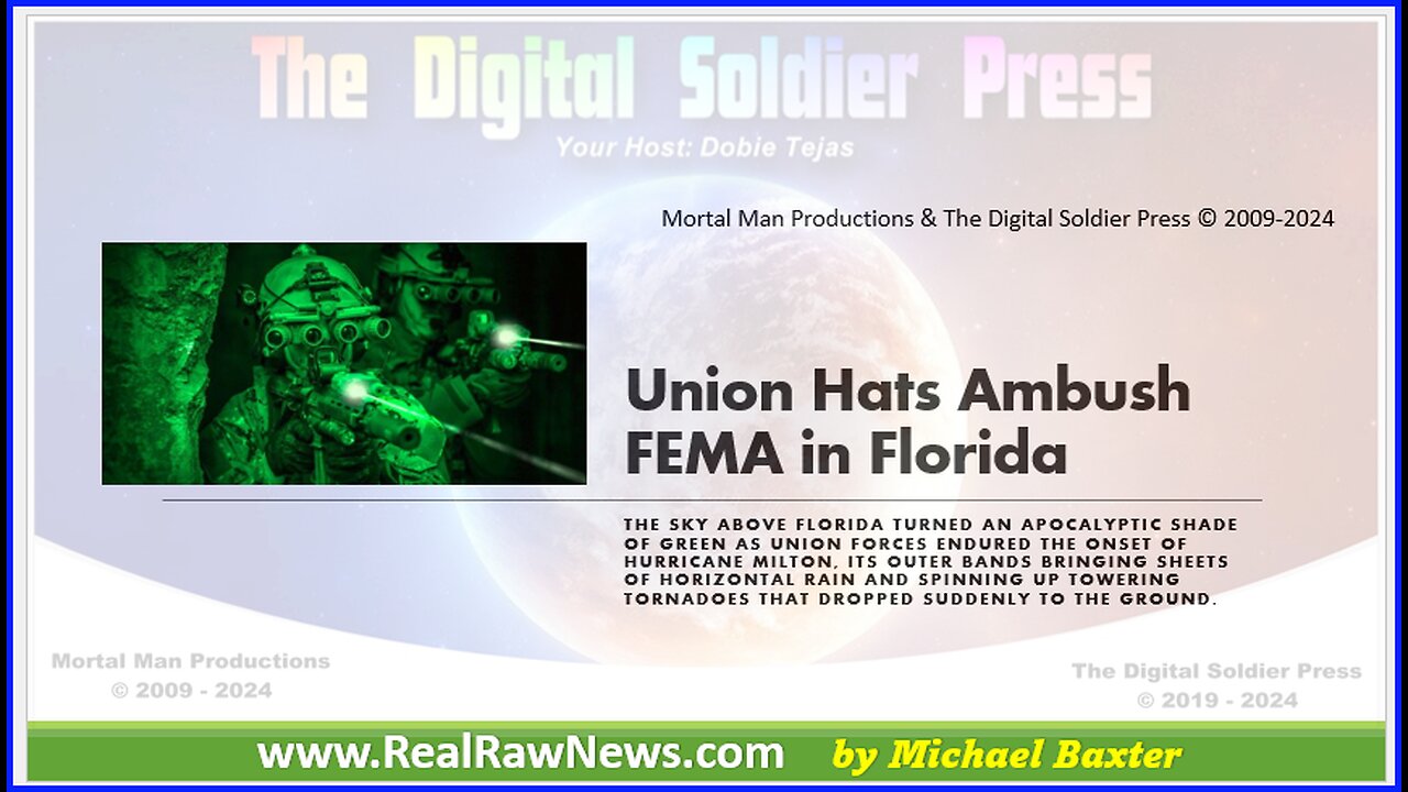 Union (White & Red) Hats Ambush FEMA in Florida