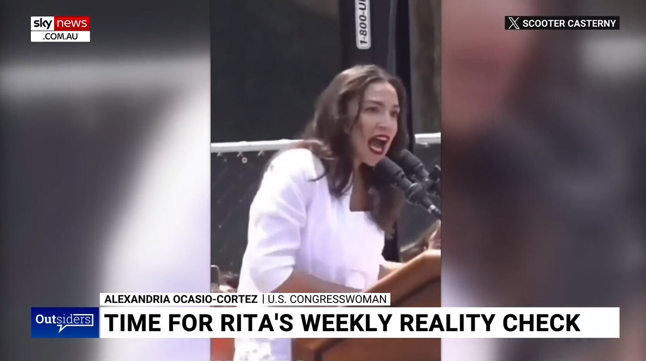 Sky News ‘Is she ok?’: AOC loses it at Bronx rally