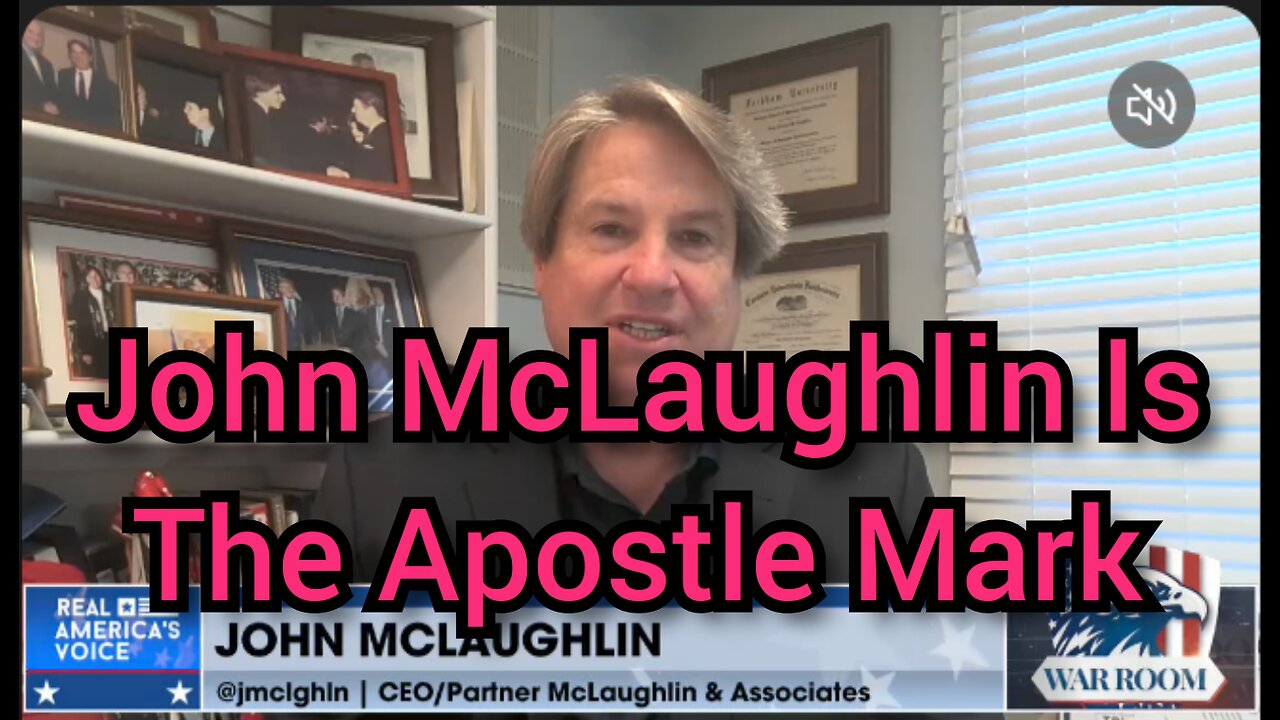 John McLaughlin Is The Apostle Mark