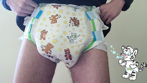 Crinklz Adult Baby Diaper Absorbency Test!