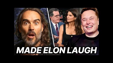 Elon Musk Cracks Up When Stephen Colbert Accidentally Humiliates CNN Host