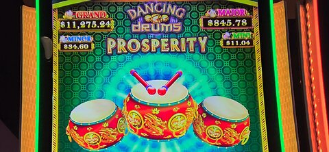 just a #dancingdrums extraordinaire at work #Prosperity #slot