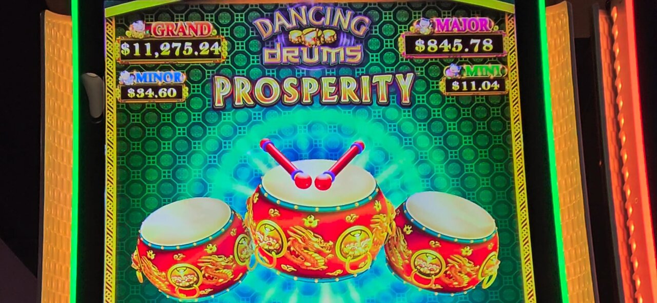 just a #dancingdrums extraordinaire at work #Prosperity #slot