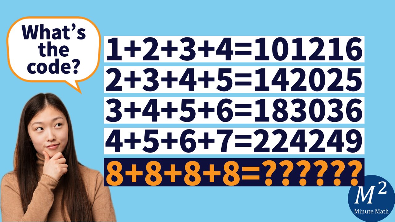 Number Code Puzzle with Solution | Minute Math #puzzles