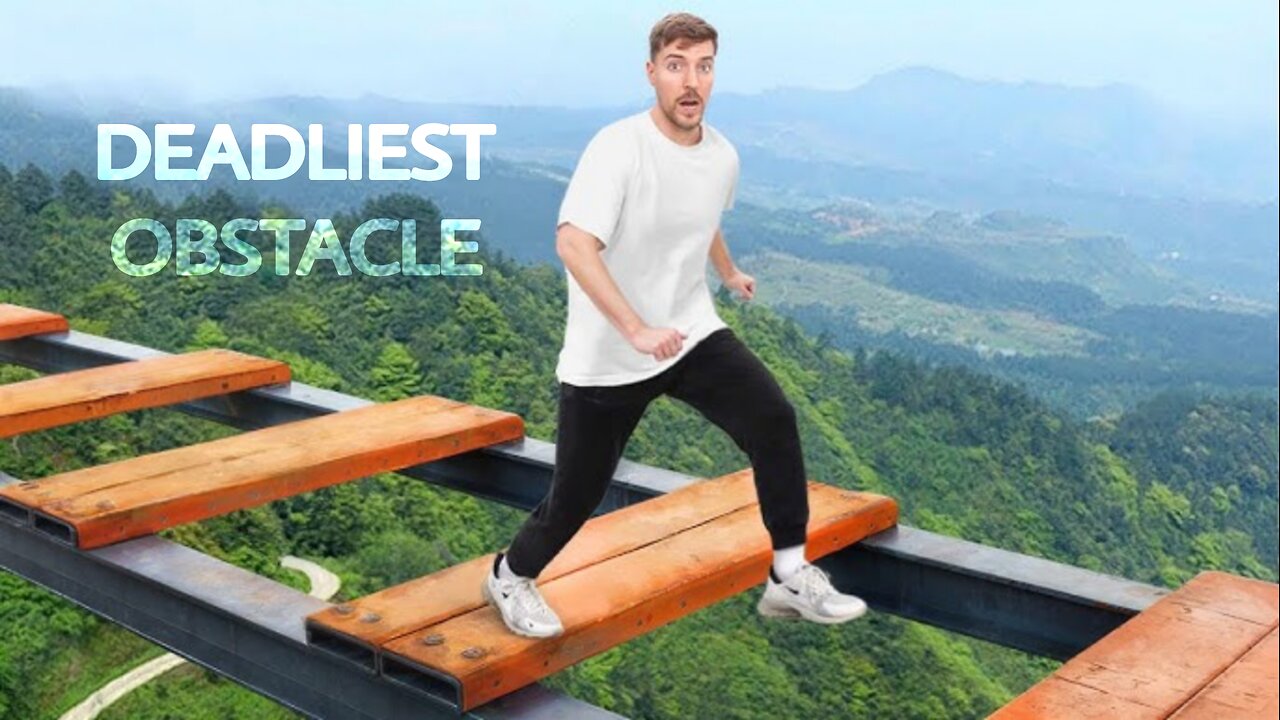 World's mr.beast dangerous deadline obstacle course