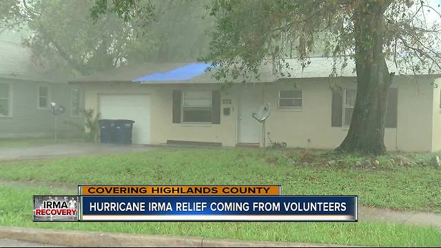 Hurricane Irma relief coming from volunteers