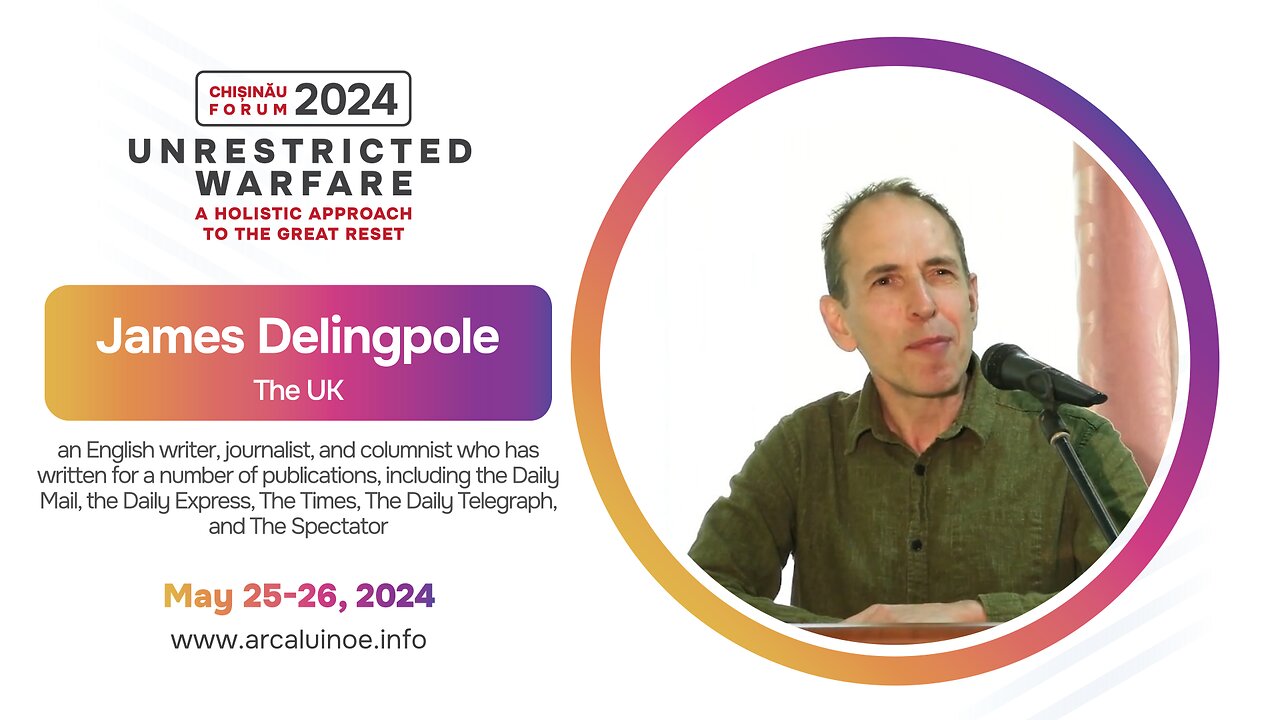 The Book of Psalms vs. The New World Order by James Delingpole | Chișinău Forum 2024