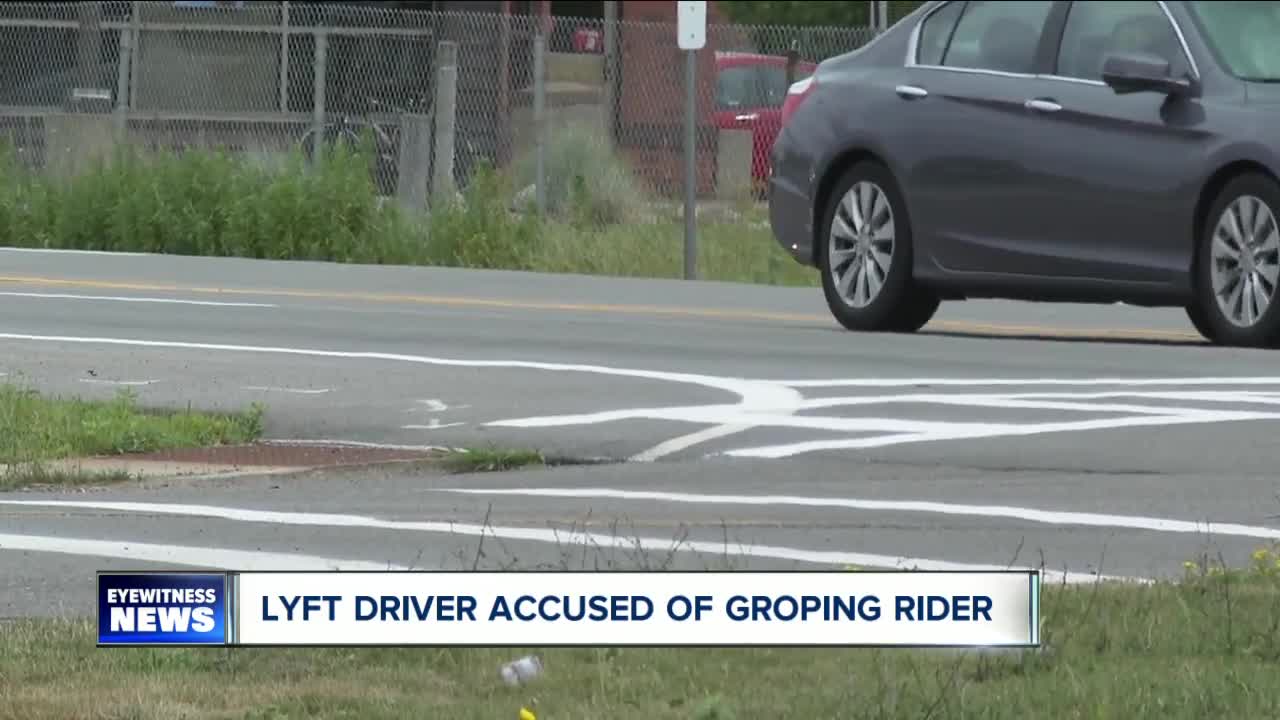 Lyft driver accused of groping rider