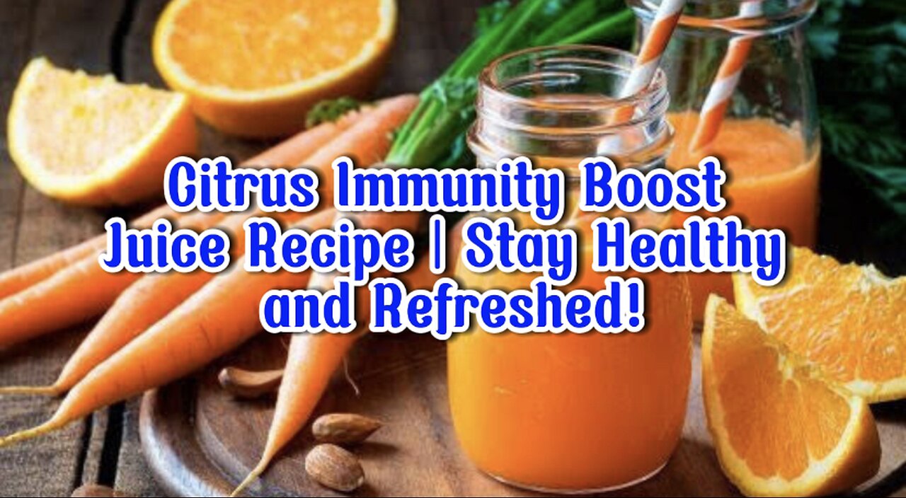 Citrus Immunity Boost Juice