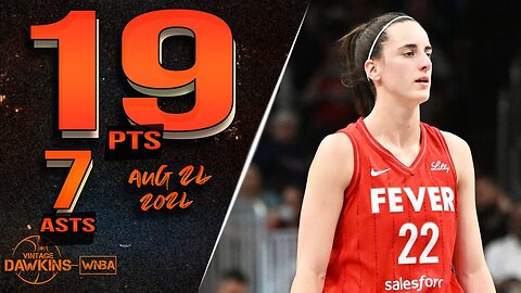 Caitlin Clark Drops 19 Pts x 7 Asts vs Dream