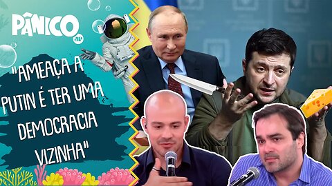 ZELENSKY TEM FACA E QUEIJO NA MÃO PRA GANHAR DE PUTIN NA GUERRA DE NARRATIVA? Lajst e Poggio avaliam