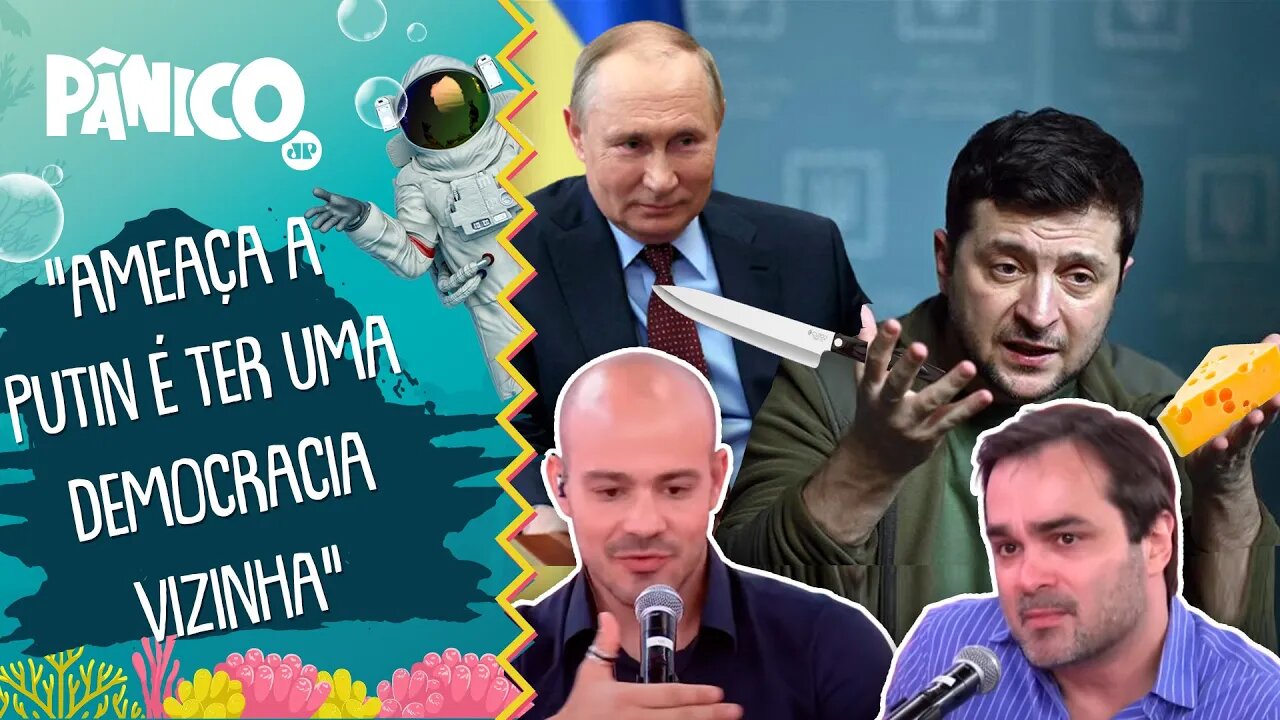 ZELENSKY TEM FACA E QUEIJO NA MÃO PRA GANHAR DE PUTIN NA GUERRA DE NARRATIVA? Lajst e Poggio avaliam