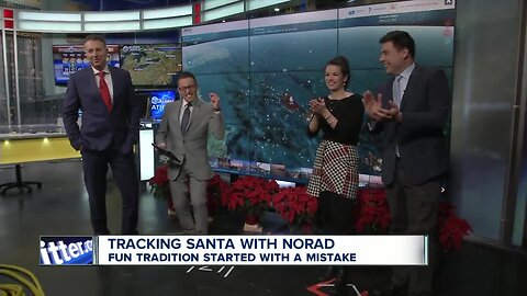 Tracking Santa with a special Christmas poem