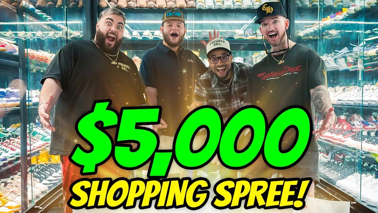 WE GAVE A RANDOM SUBSCRIBER $5,000 TO SPEND AT OUR STORE! *HOMME FEMME SHOPPING SPREE*