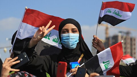 Hundreds of Iraqis protest against US, UK, and Israel during Friday prayers