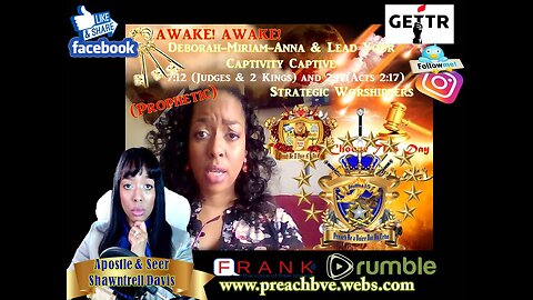 (Prophetic Word)AWAKE! Deborah, Miriam, Anna -Lead Your Captivity