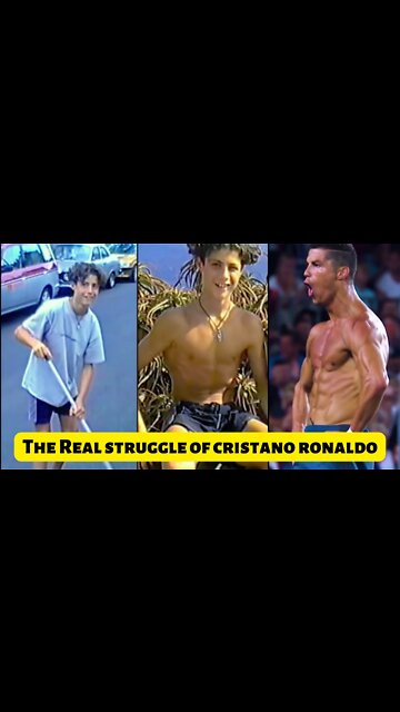 The real struggle of cristano ronaldo