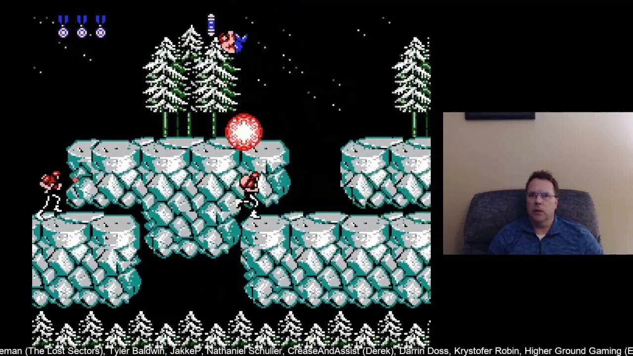 Previous Live Stream of Contra (NES)