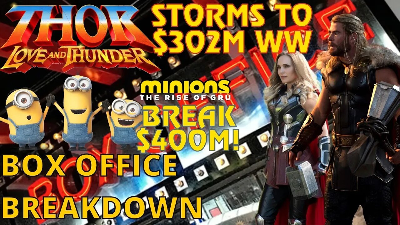 Box Office Break-Down: BELOW EXPECTATIONS - Love & Thunder's $143M take is $30M Under Most Experts