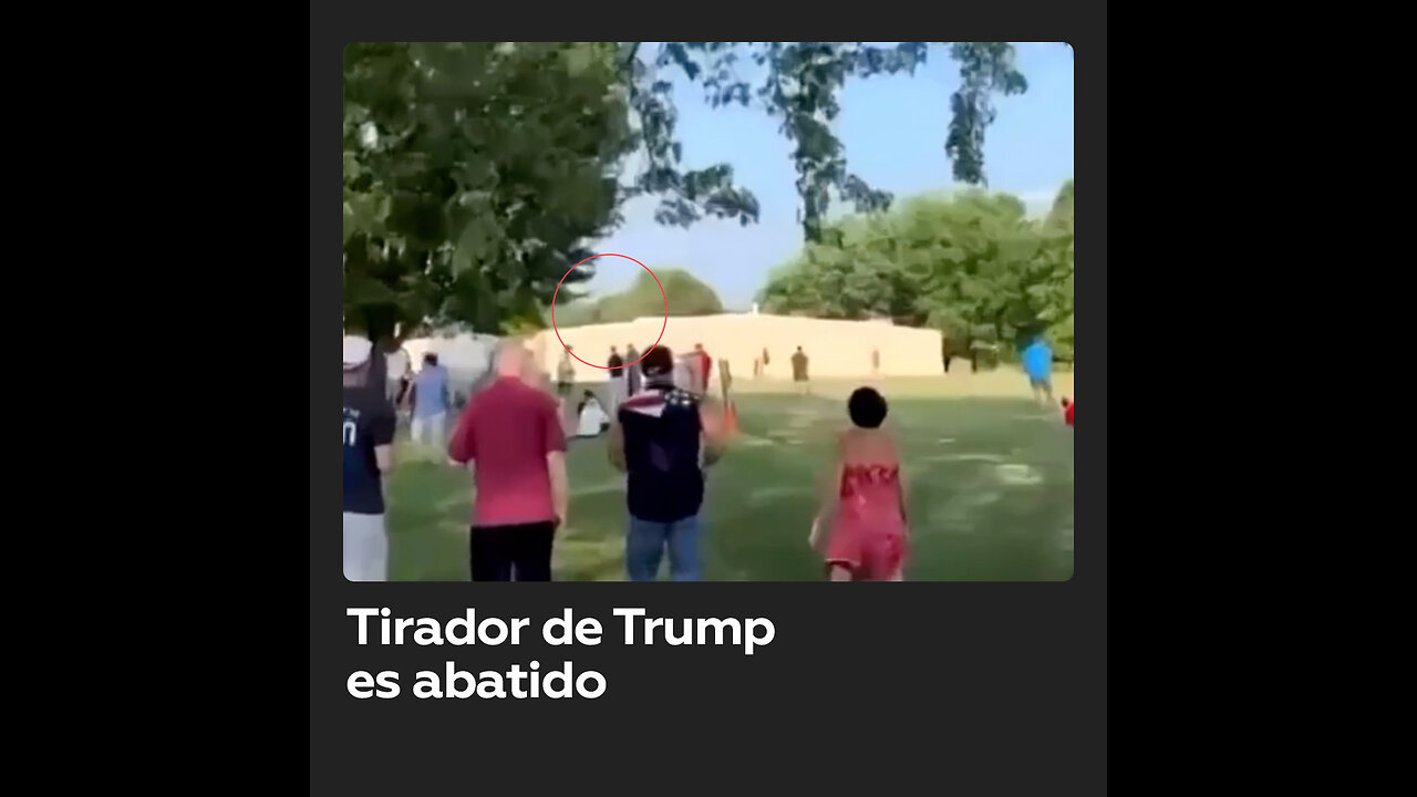 Abaten al autor del tiroteo contra Donald Trump