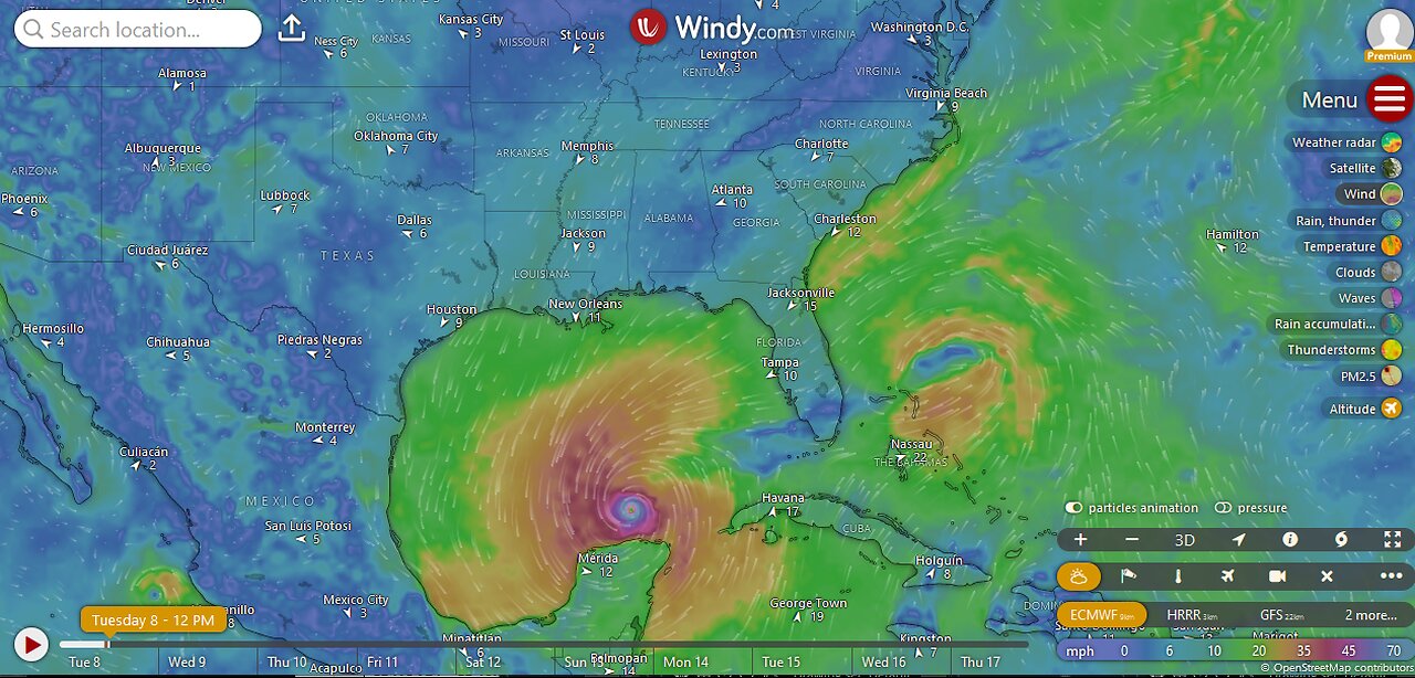 Steering Hurricanes ?