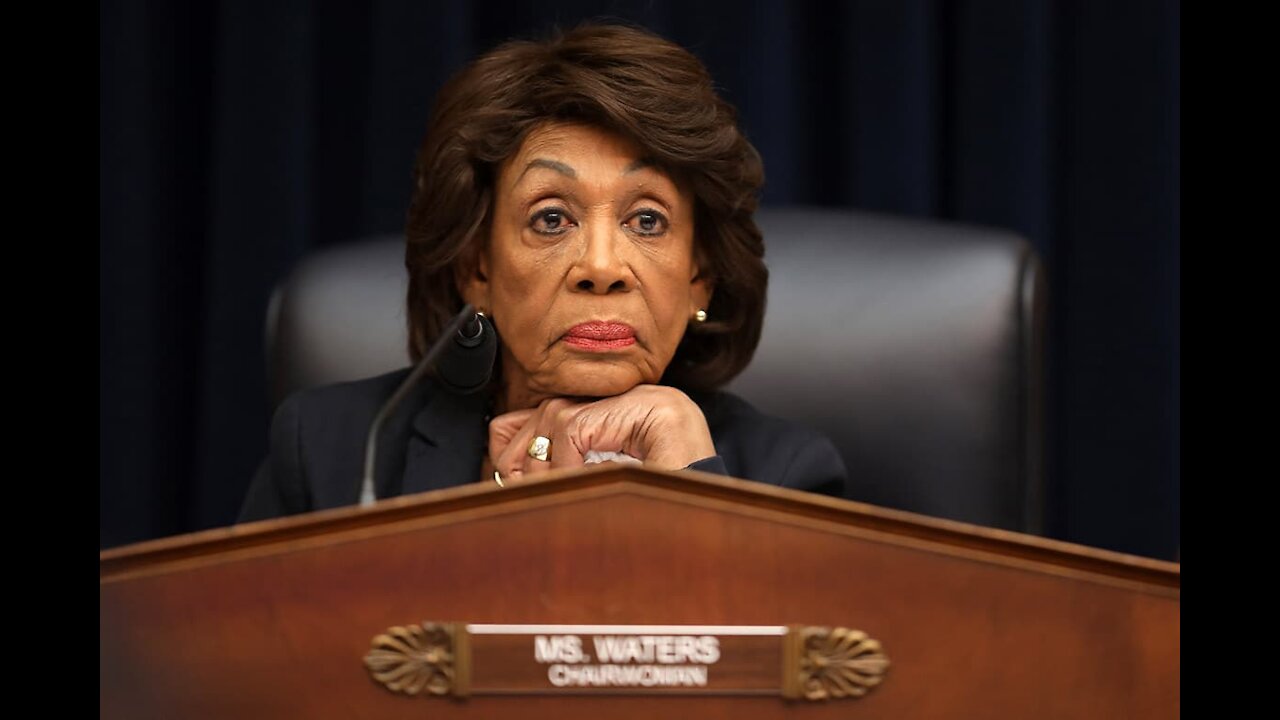 Can You Live In Maxine Water’s District?! Because She Can’t !