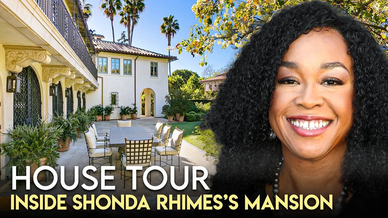 Shonda Rhimes | House Tour | $25 Million Hancock Park Mansion & More