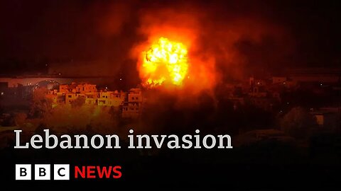 Israel warns Lebanon of “destruction like Gaza” as it sends in thousands more troops | BBC News