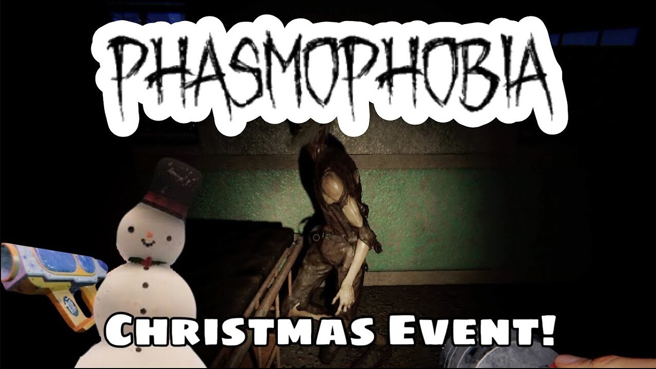 Kicking off the Christmas Event in Phasmophobia 👻☃️