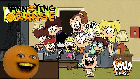 Annoying Orange Sings The Loud House (AI Cover)