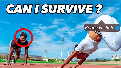 Completing Briana Williams Olympic Workout Routine! PART 2