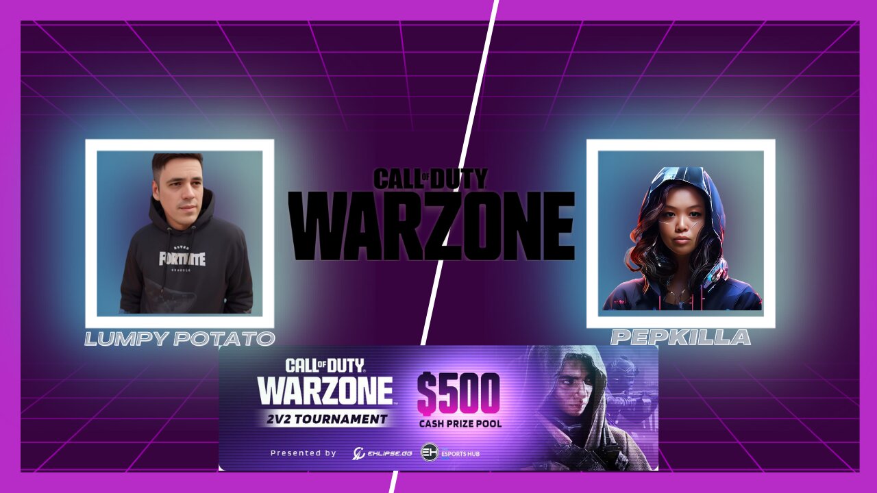 Warzone tourney with @lumpypotato Starts at 2PM Eastern