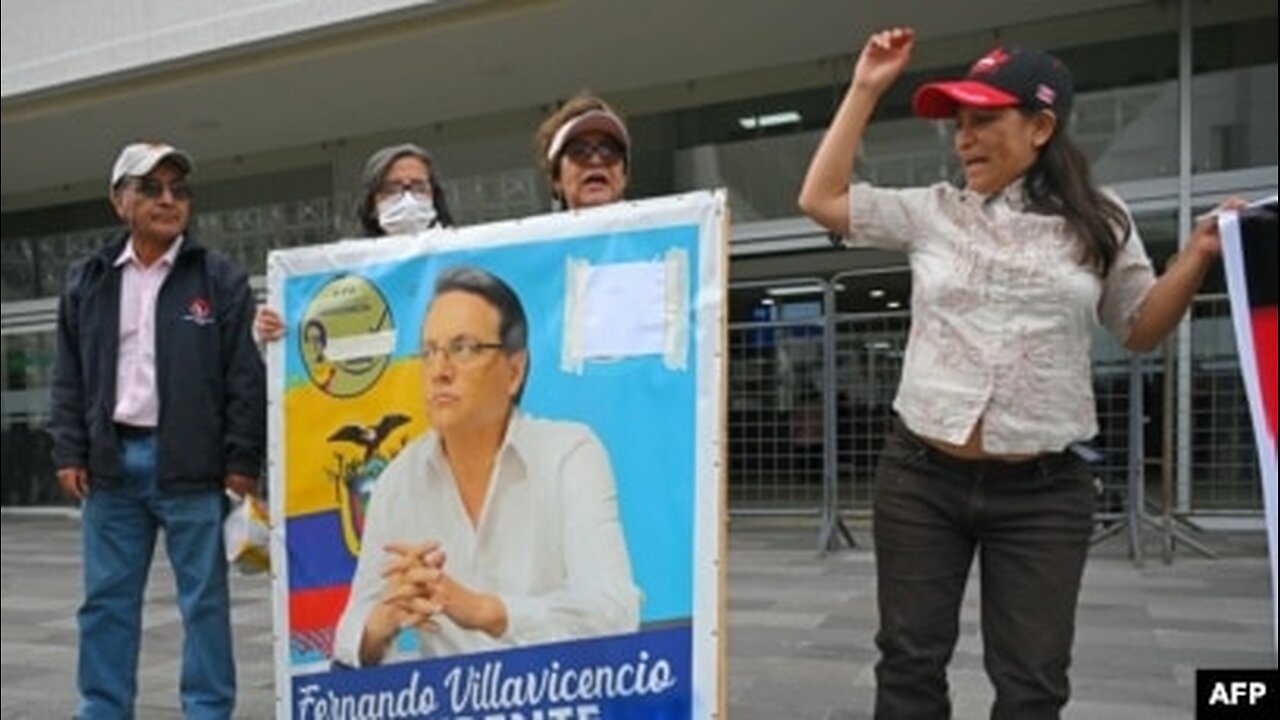 Ecuador Court Sentences Villavicencio's Murderers