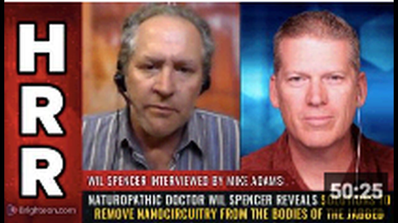 Naturopathic doctor Wil Spencer reveals SOLUTIONS to remove nanocircuitry from the bodies