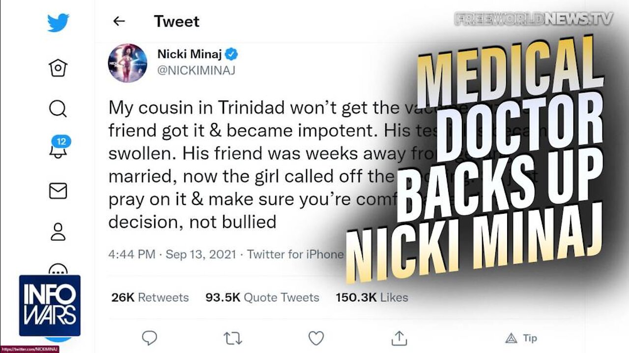Medical Doctor Backs Up Nicki Minaj