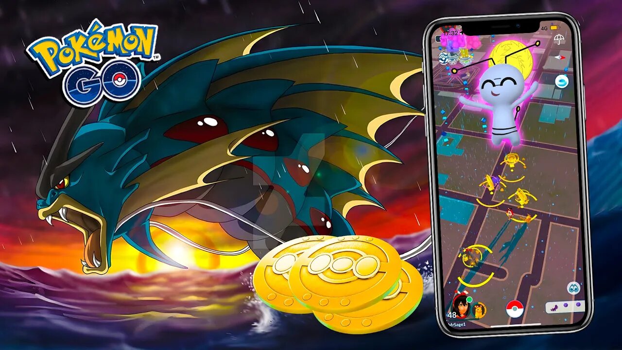 Quais Pokémon FOCAR no Evento Em Busca do Ouro no POKÉMON GO! GYARADOS E MAGIKARP SHINY, Gimmighoul