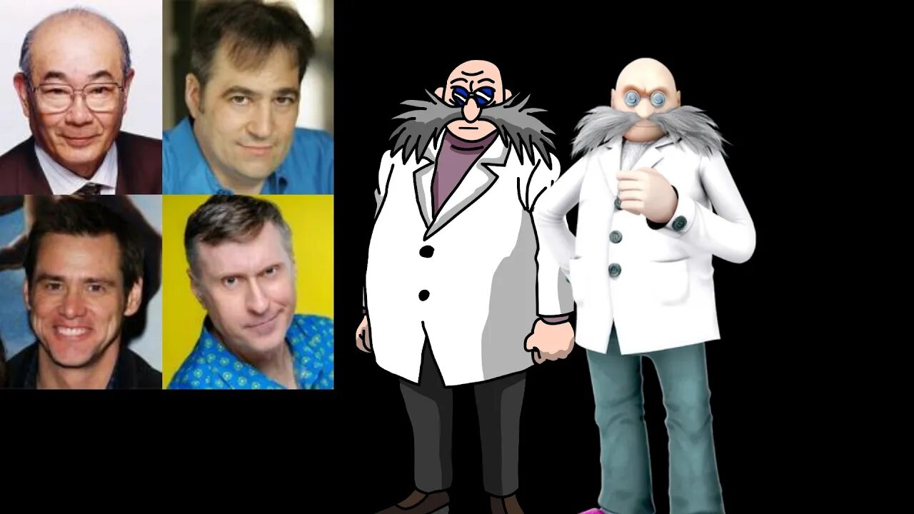 Video Game Voice Comparison- Professor Gerald Robotnik (Sonic)